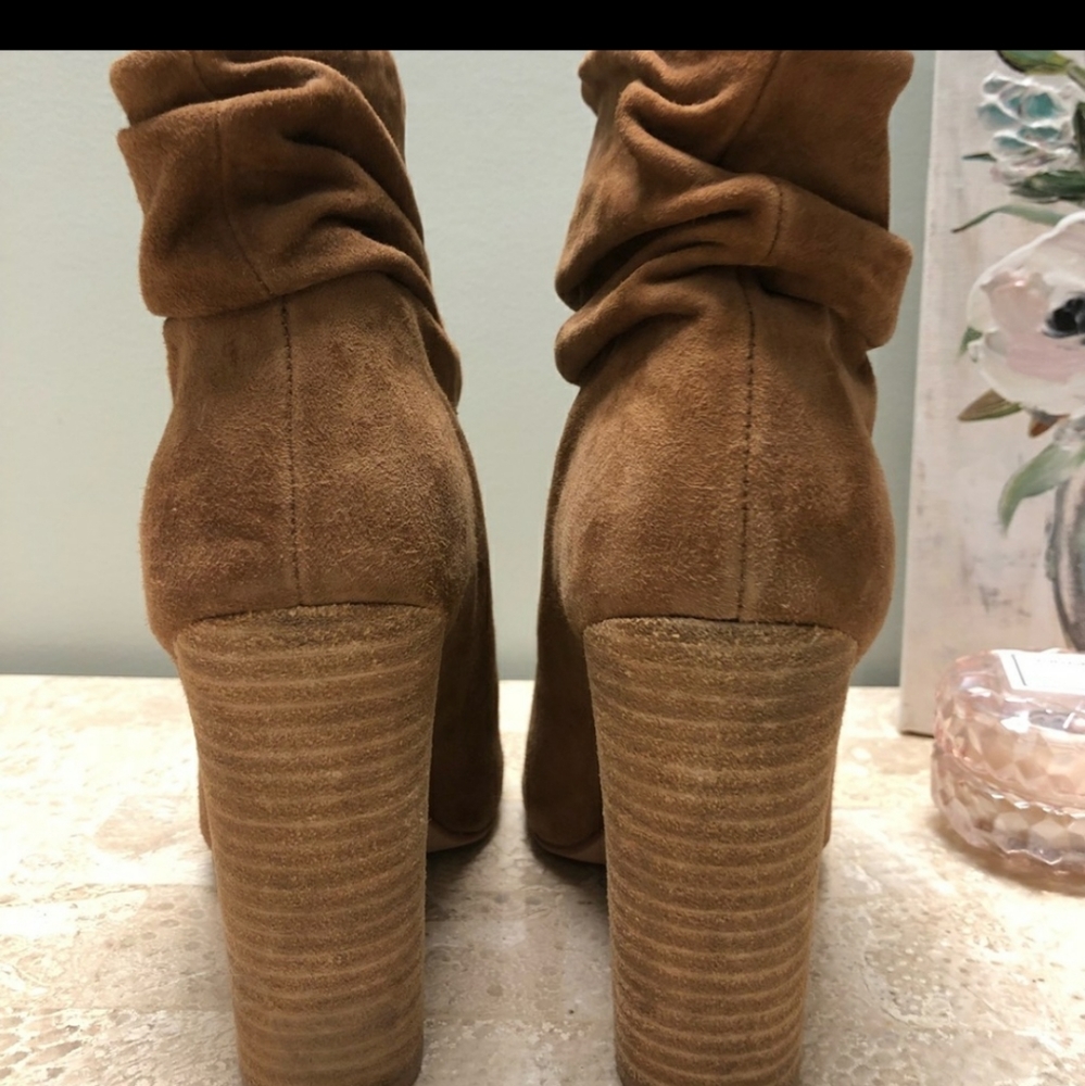 Chinese laundry ankle bootie peep toe laurel